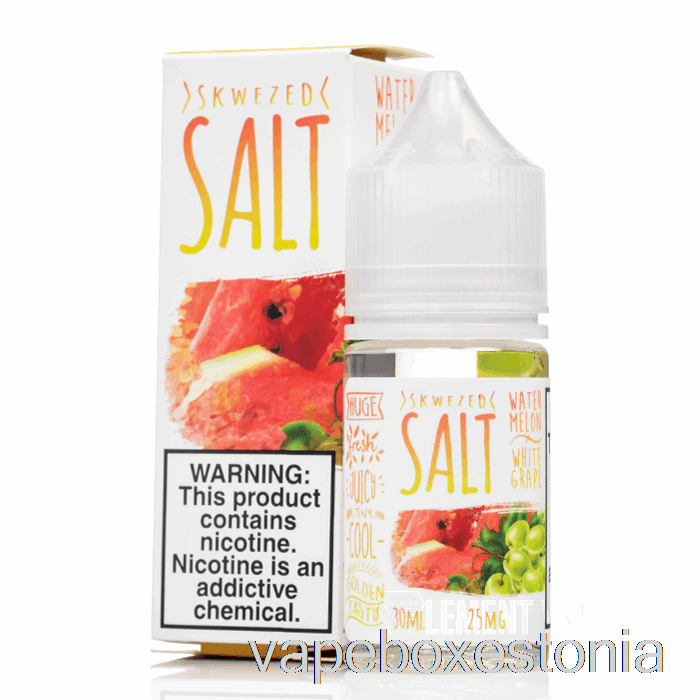 Vape Box Estonia Arbuus Valge Viinamari - Skwezed Soolad - 30ml 50mg